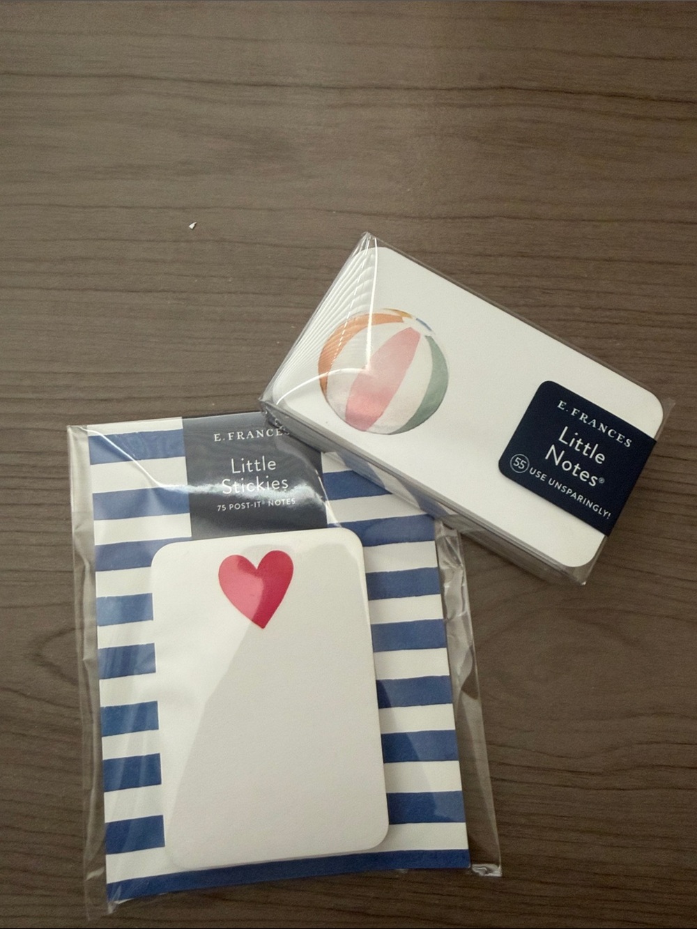 BUNDLE E. France’s little notes + stickies